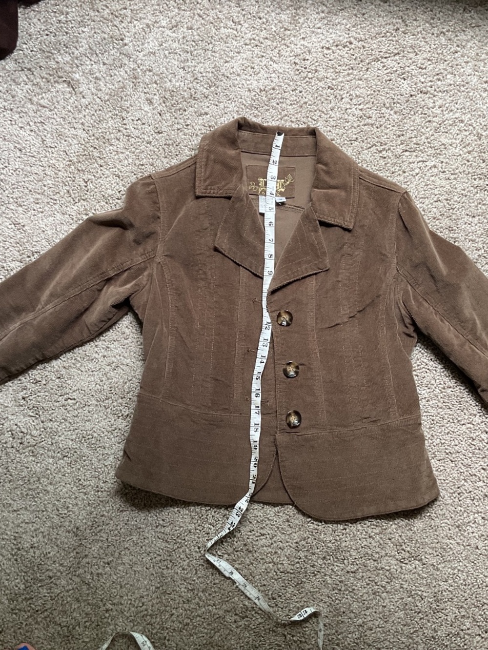Corduroy jacket